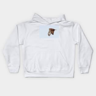 Red-tailed Hawk Kids Hoodie